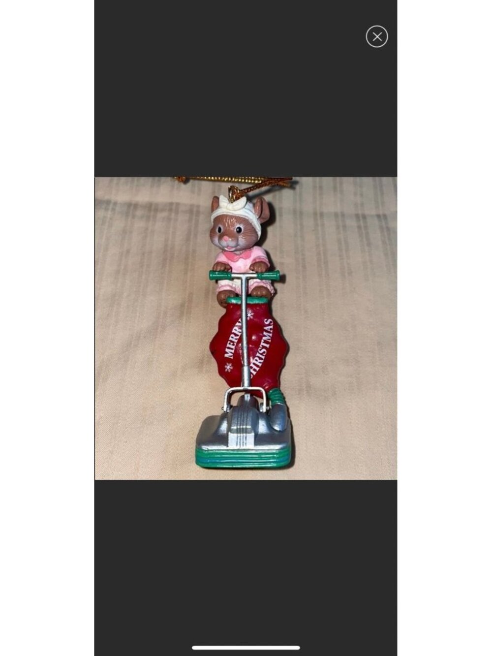 Vintage Lustre Fame LTD Christmas Ornaments Lot of 5, Mouse, Watch,  Bears, - Picture 6 of 10